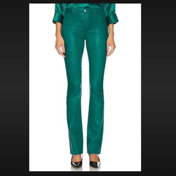 L'Agence New $295 Retail Ruth High Rise Straight Jeans - Picture 5 of 5